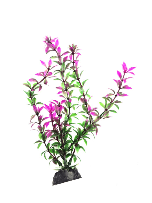 Plastic Plants 8" (pack of 10) Purple/Green