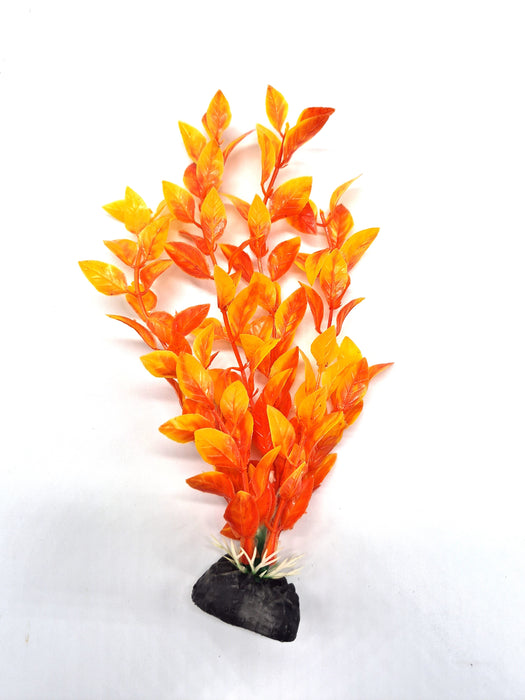 Plastic Plants 8" Orange/Yellow