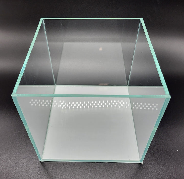AP Cubed Series Rimless Aquarium 7.48 gallon