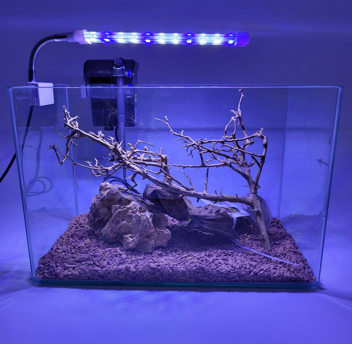 AP Curved Series Rimless Aquarium 4.55 gallon