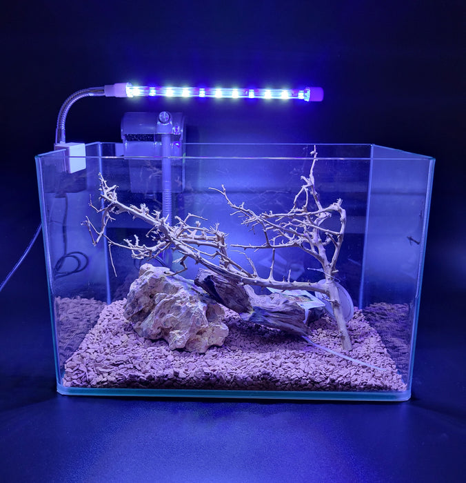 AP Curved Series Rimless Aquarium 3.57 gallon