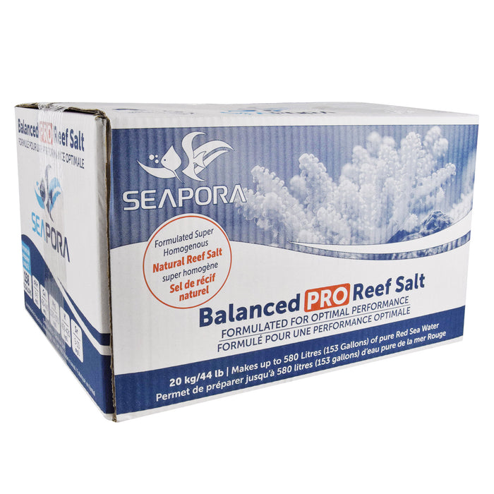 Seapora Balanced Pro Reef Salt Box - 160 gallon