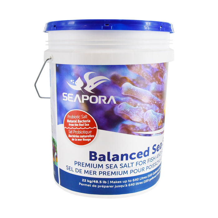 Seapora Balanced Pro Reef Salt Bucket - 175 gallon