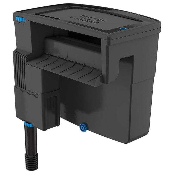 The Seachem Tidal 110 Power Filter is the new and improved version of the traditional hang-on back filters