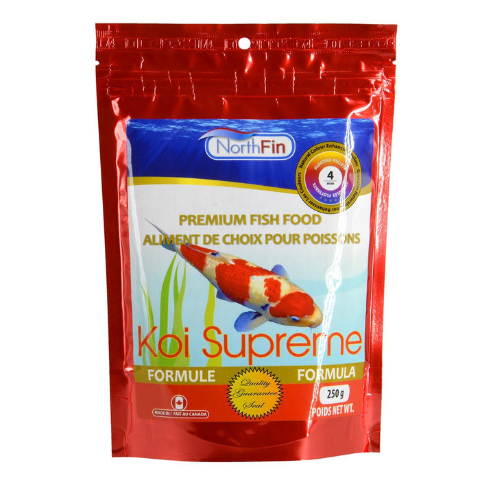 Northfin Koi Supreme Formula - 4 mm Floating Pellets - 250 g