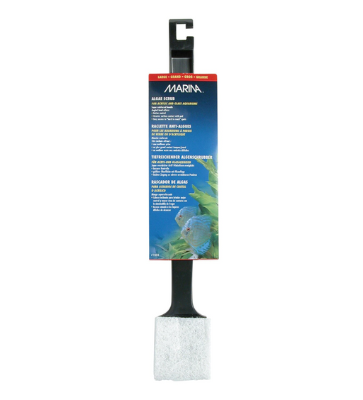 Glass and Acrylic algae scrubber by Marina