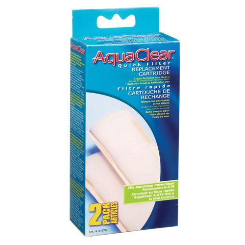 AquaClear Quick Filter Refill Cartridge - 2 Pack