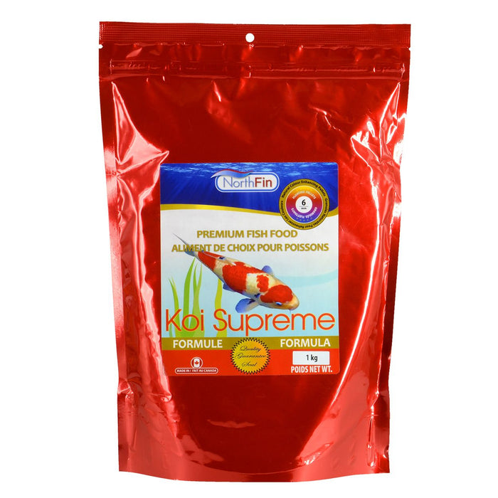 6mm northfin koi supreme fish food 1kg