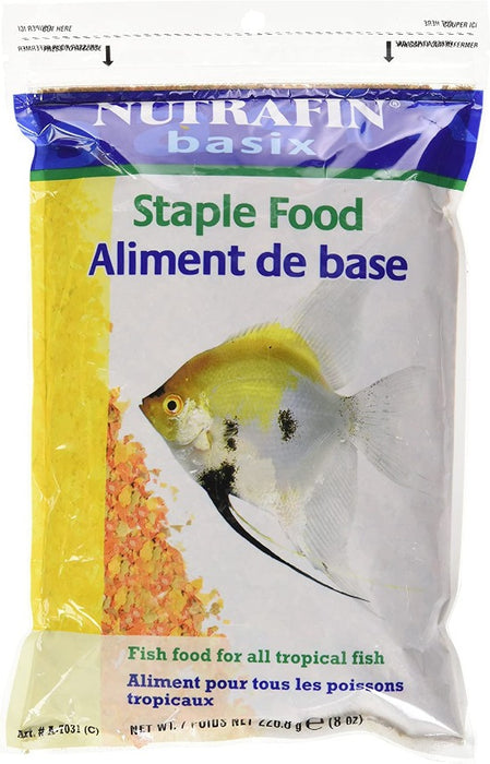 nutrafin basix polybag tropical fish food for all tropical fish