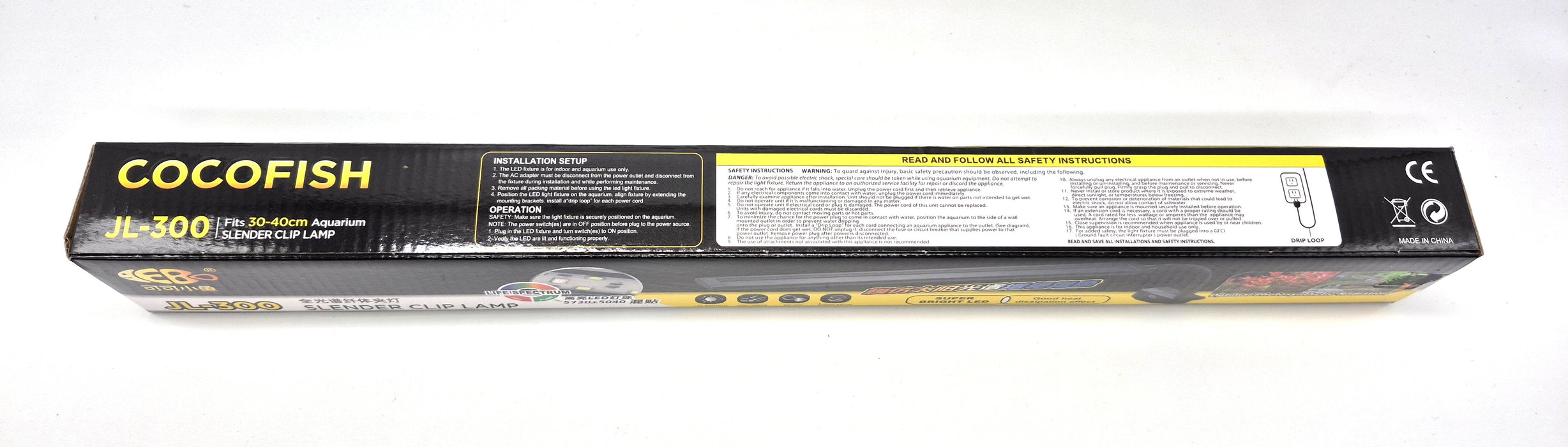 Coco JR-300 Ultrathin Planted LED Clip On Light