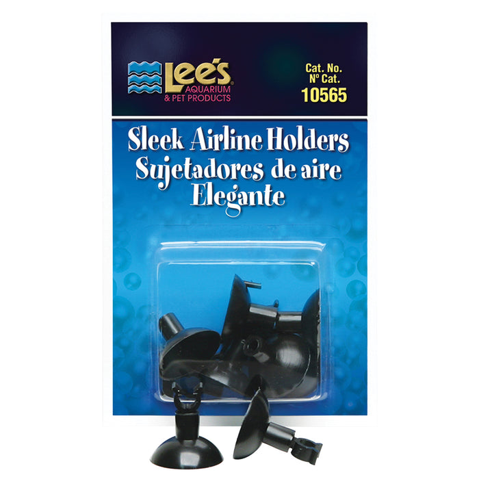 Lee's Sleek Airline Holders - Black - 6pk