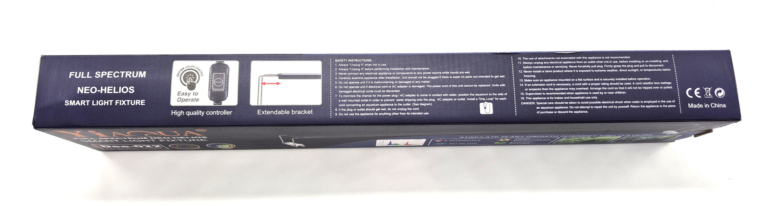 YiaQua Full Spectrum Planted LED Light Dee-022 (16")