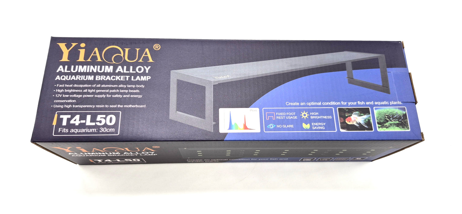 YiaQua Full Spectrum Planted LED Light T4-L50 (12")
