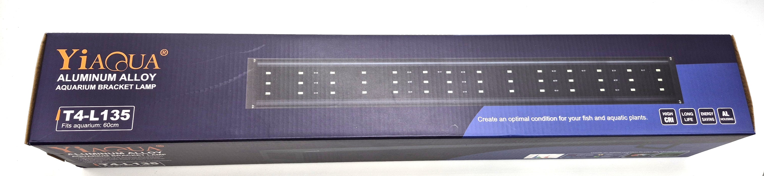 YiaQua Full Spectrum Planted LED Light T4-L135 (24")
