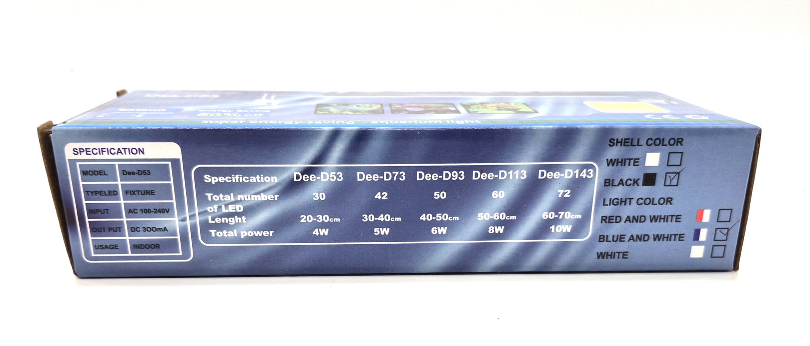 Deebow Dee-D53 Extendable LED Light (7.5")