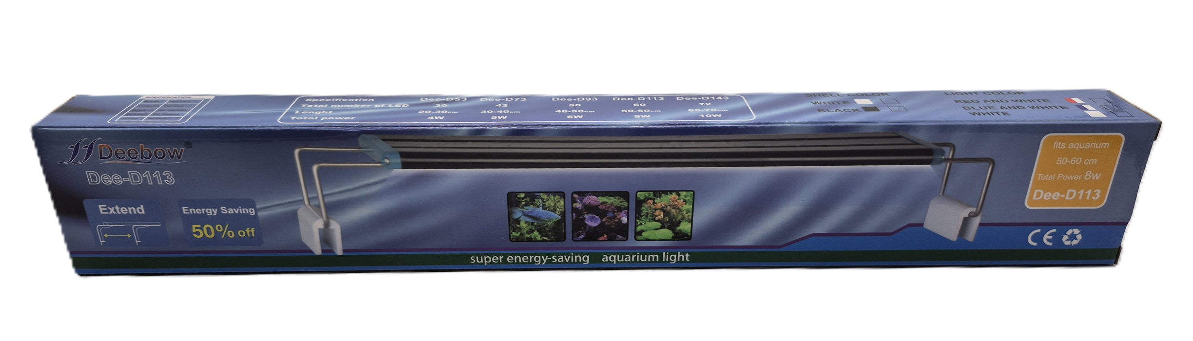 Deebow Dee-D113 Extendable LED Light (19.5")