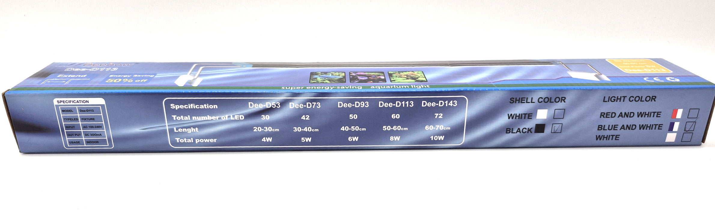 Deebow Dee-D113 Extendable LED Light (19.5")