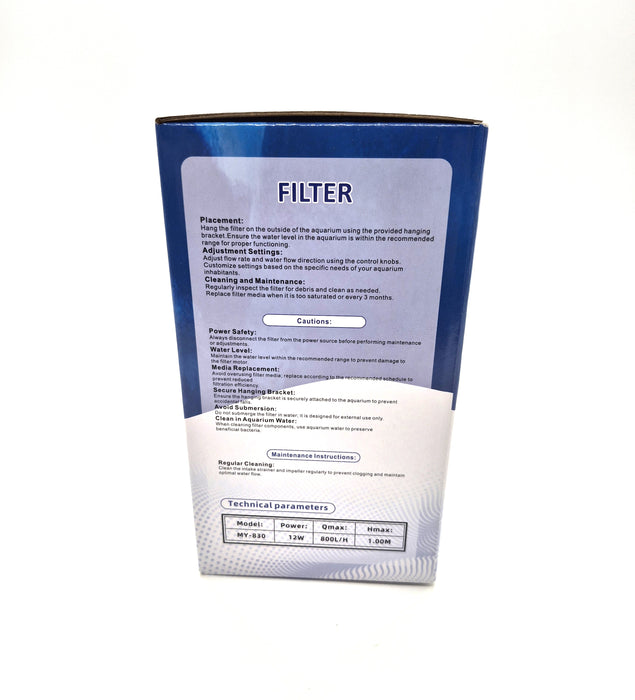 MY-830 Hang On Filter