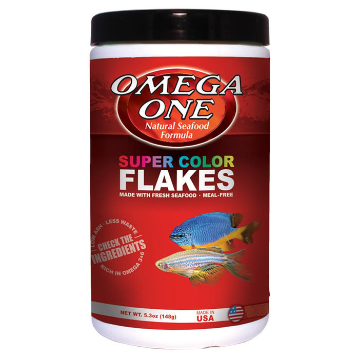 Omega One Super Color Flakes. 5.3oz 148g