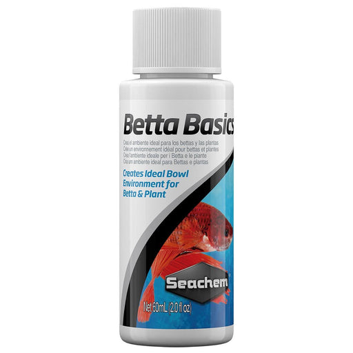 60 ml water additive designed to provide the optimal environment for both betta fish and delicate live plants. The solution helps to remove any harmful chlorine, chloramines, and ammonia that can negatively impact your aquatic pets.