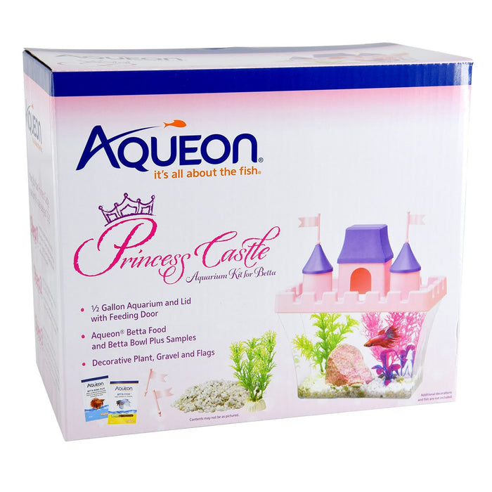 Aqueon Betta Bowl - Princess Castle