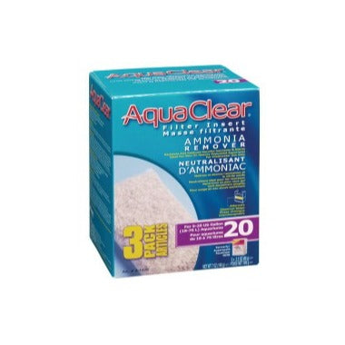 AquaClear Ammonia Remover Inserts - 3 Pack
