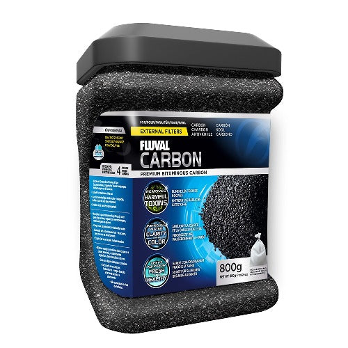 Large container of fluval carbon 800 grams