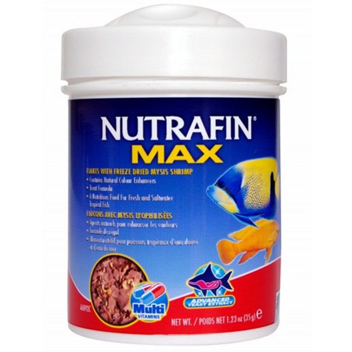 Nutrafin Max Flakes + Mysis Shrimp