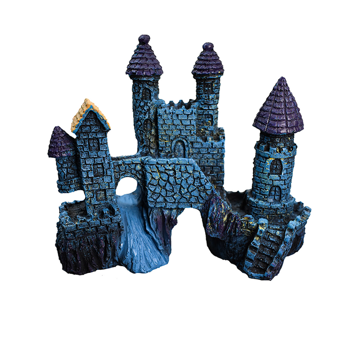 Blue Castle Ornament